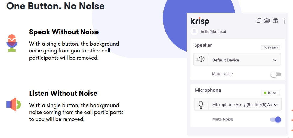 Krisp Installation