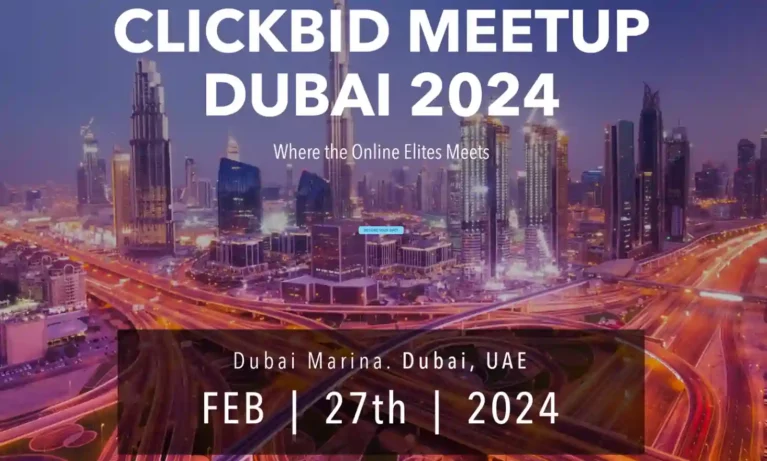 ClickBid Meetup Dubai 2024