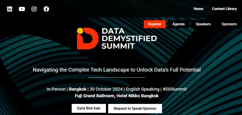 Data Demystified Summit Bangkok 2024