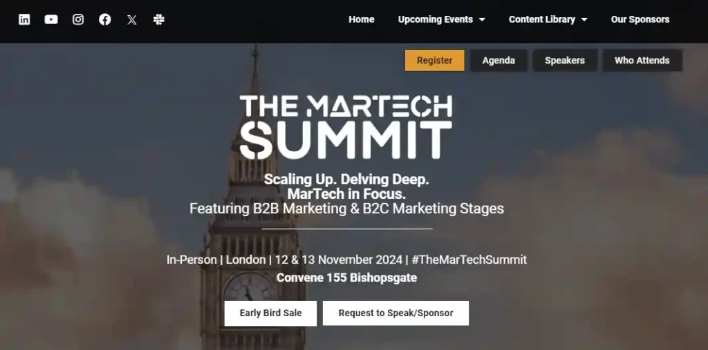 The MarTech Summit London 2024